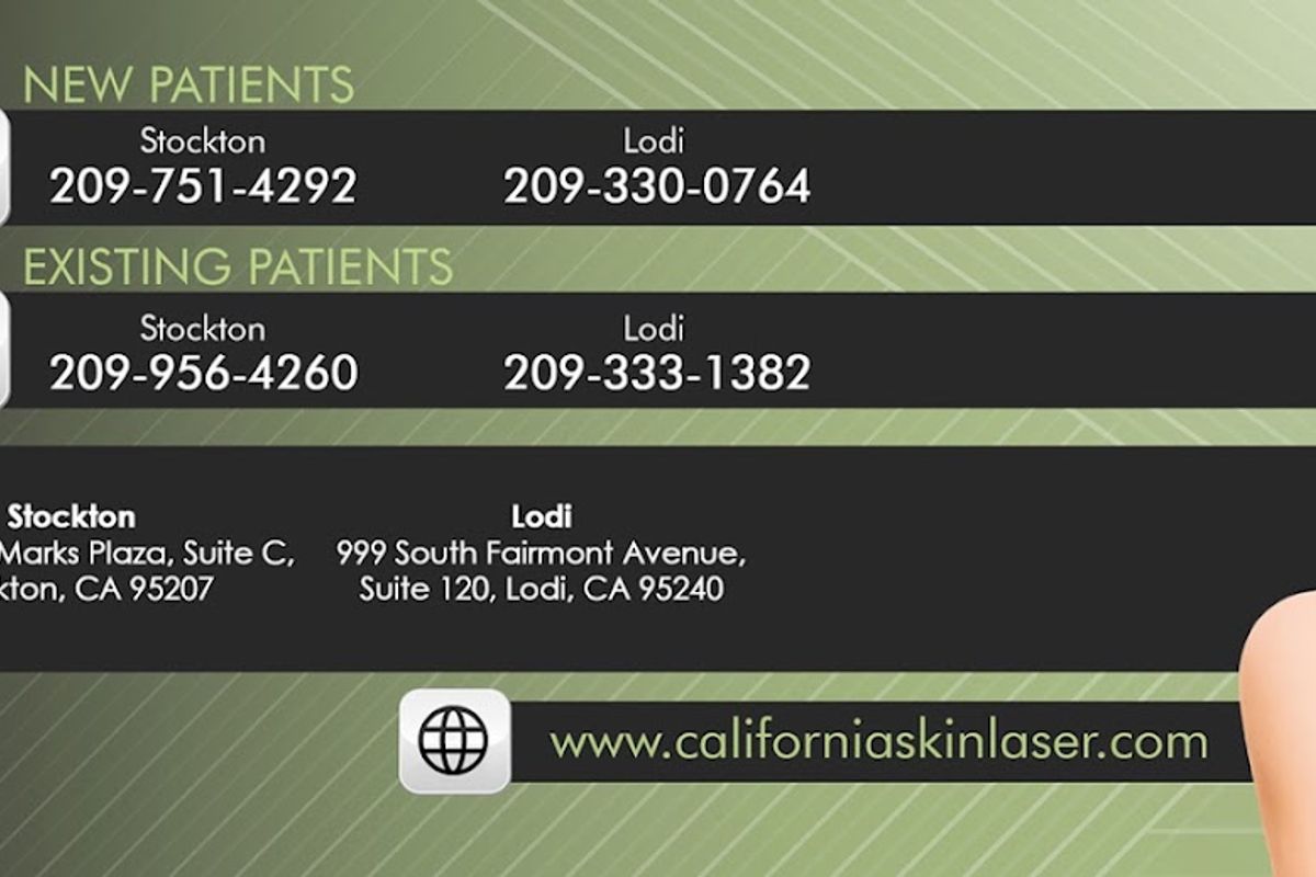 California Skin & Laser Center, med spa and aesthetic clinic in Stockton
