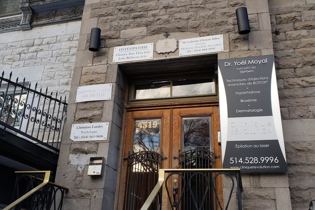 Clinique Revolution du Plateau, med spa and aesthetic clinic in Montreal