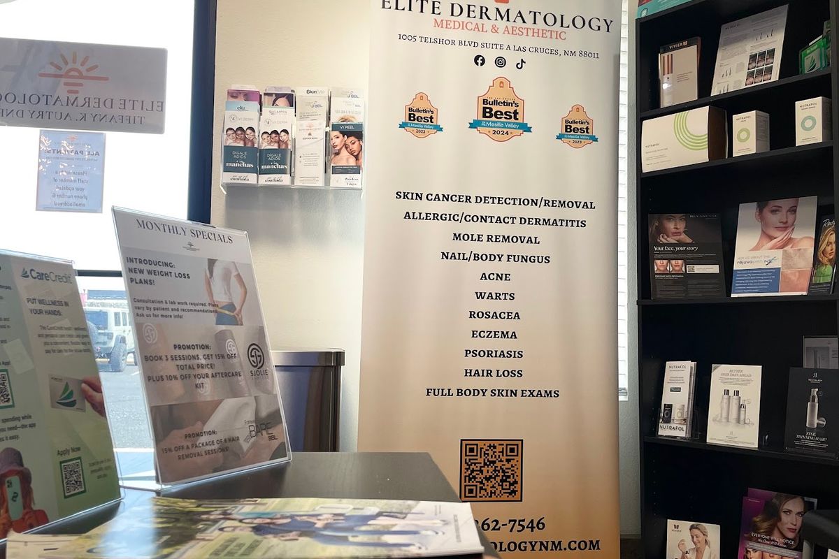 Elite Dermatology, med spa and aesthetic clinic in Las Cruces