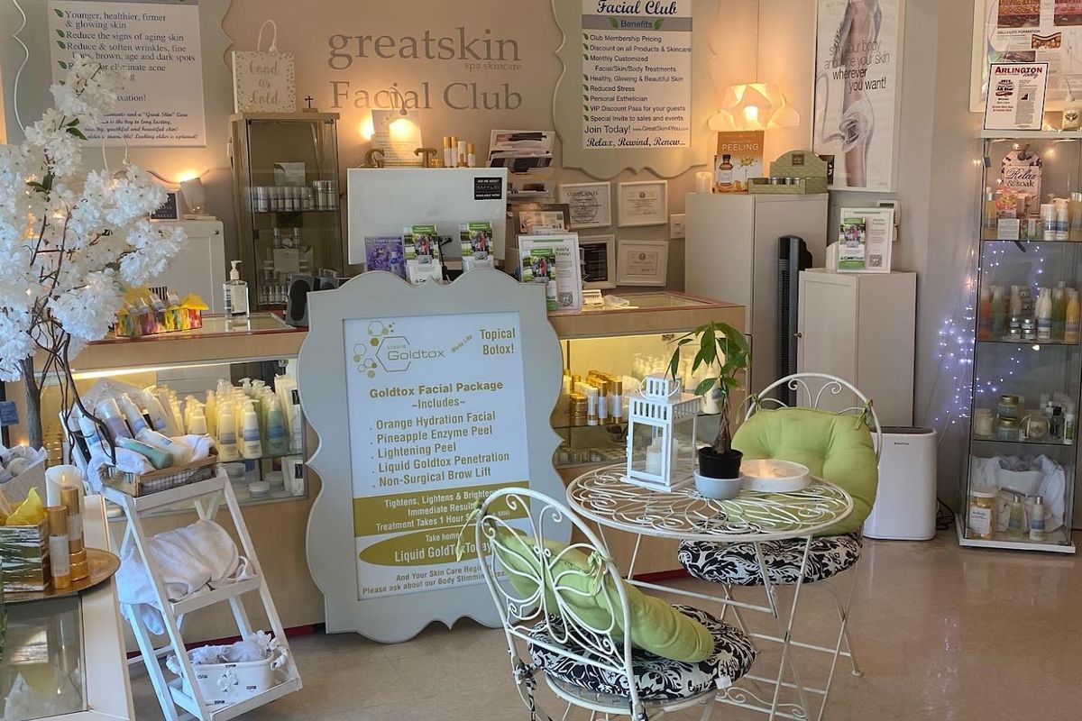 Great Skin Spa Skincare & Facial Club, med spa and aesthetic clinic in Arlington