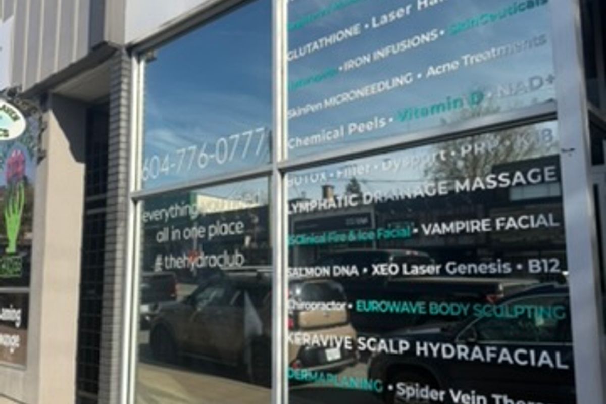 Hydra Med Spa and Wellness, med spa and aesthetic clinic in Abbotsford