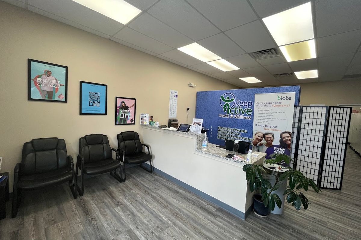 Keep Active Health & Wellness, med spa and aesthetic clinic in Fredericksburg