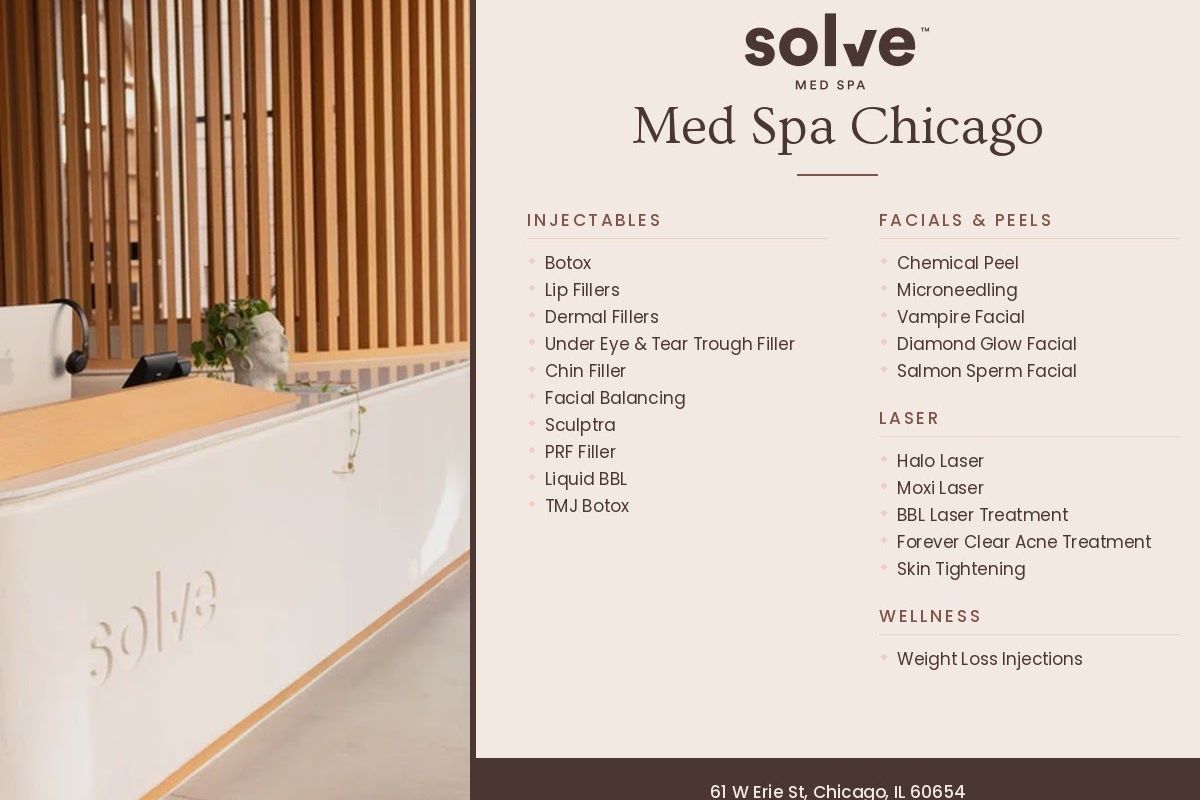 Solve Med Spa Chicago, med spa and aesthetic clinic in Chicago