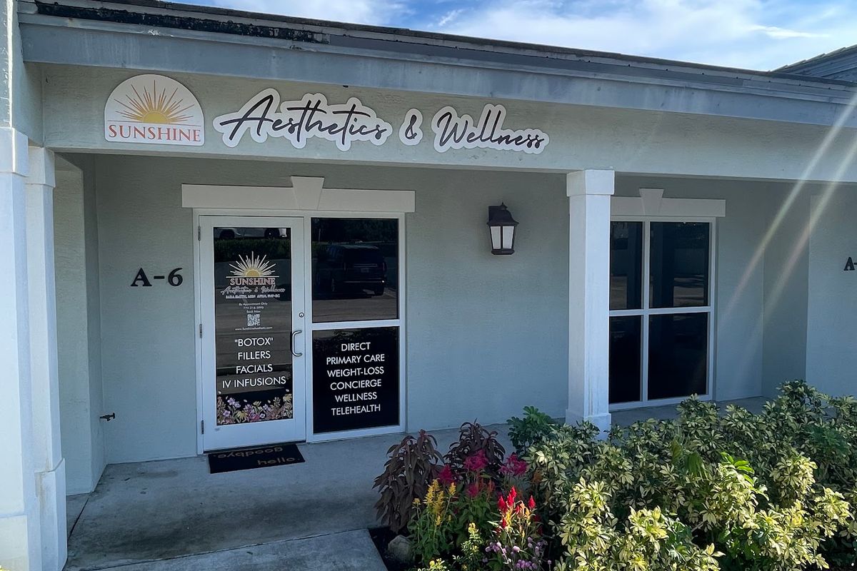 Sunshine Aesthetics and Wellness, med spa and aesthetic clinic in Stuart