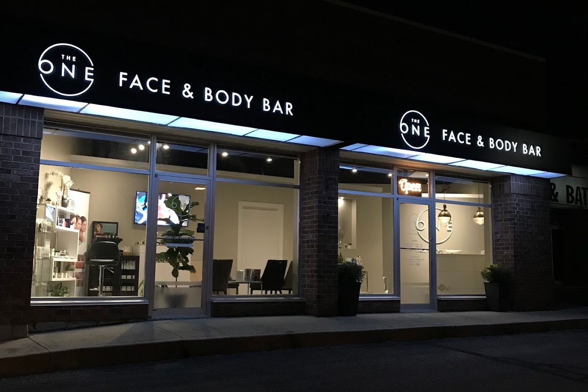 THE ONE face and body bar, med spa and aesthetic clinic in Barrie